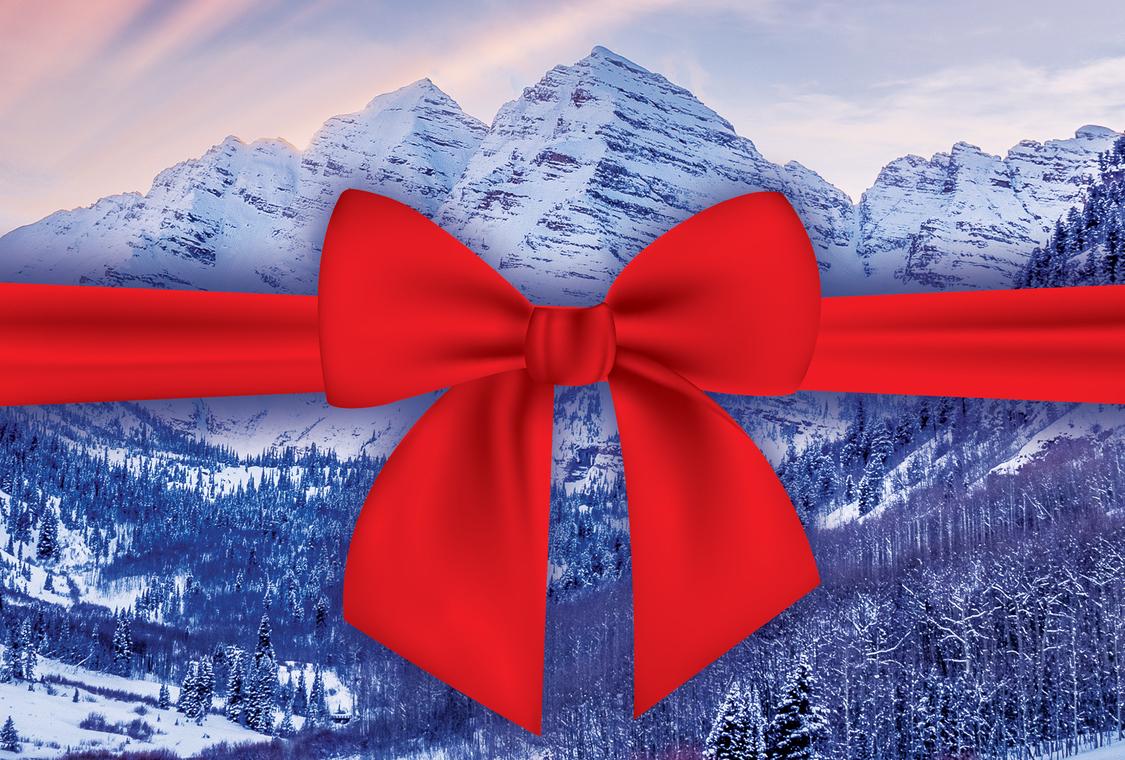 bow on mountains