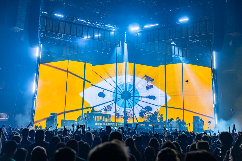 Deftones performed at Ball Arena in Denver, Colorado.