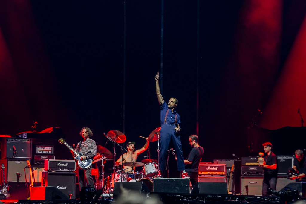 The Barbarians of California opening for IDLES and Deftones at Ball Arena.