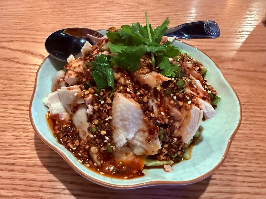 a cold chicken dish