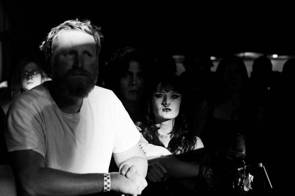 The crowd during Built to Spill at Mission Ballroom on October 1.