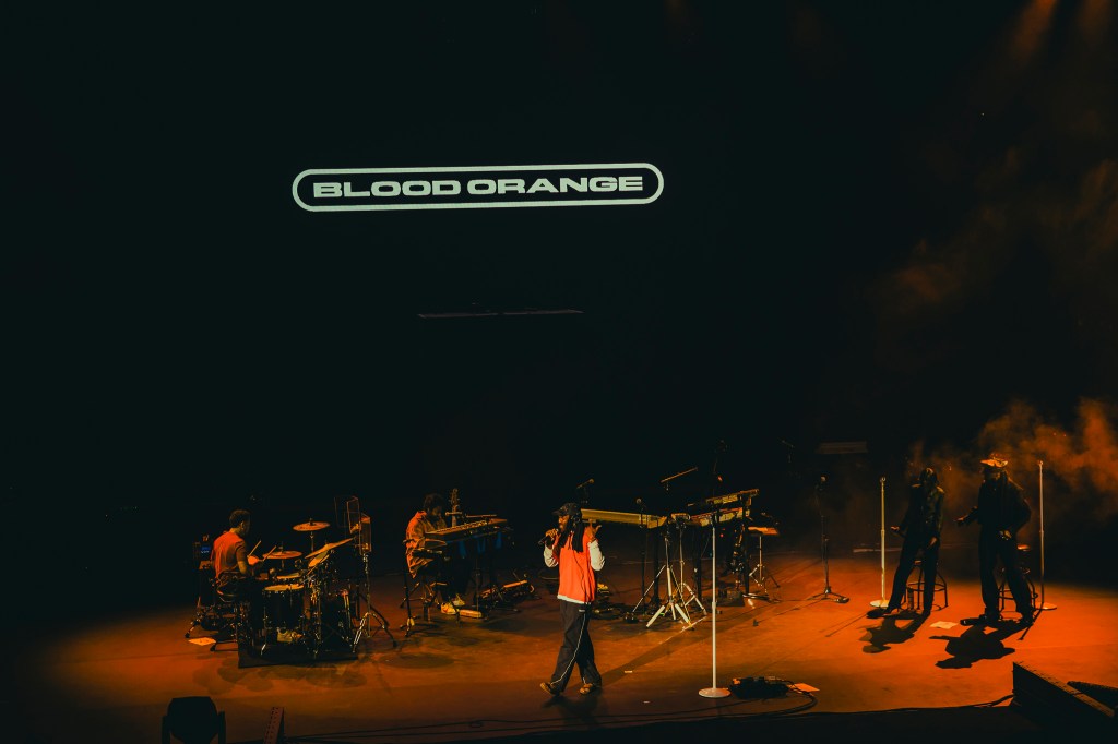 Blood Orange opening for Lorde at Red Rocks for her Ultrasound World Tour.