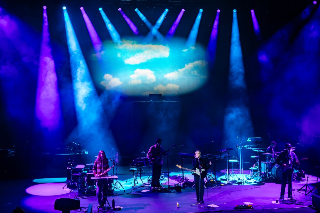 The Japanese House opening for Blood Orange and Lorde at Red Rocks for her Ultrasound World Tour.
