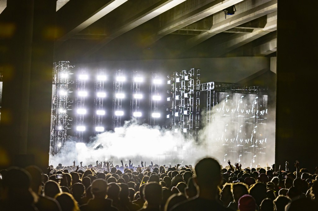 Project 70: Under The Bridge as Chase and Status took the stage.
