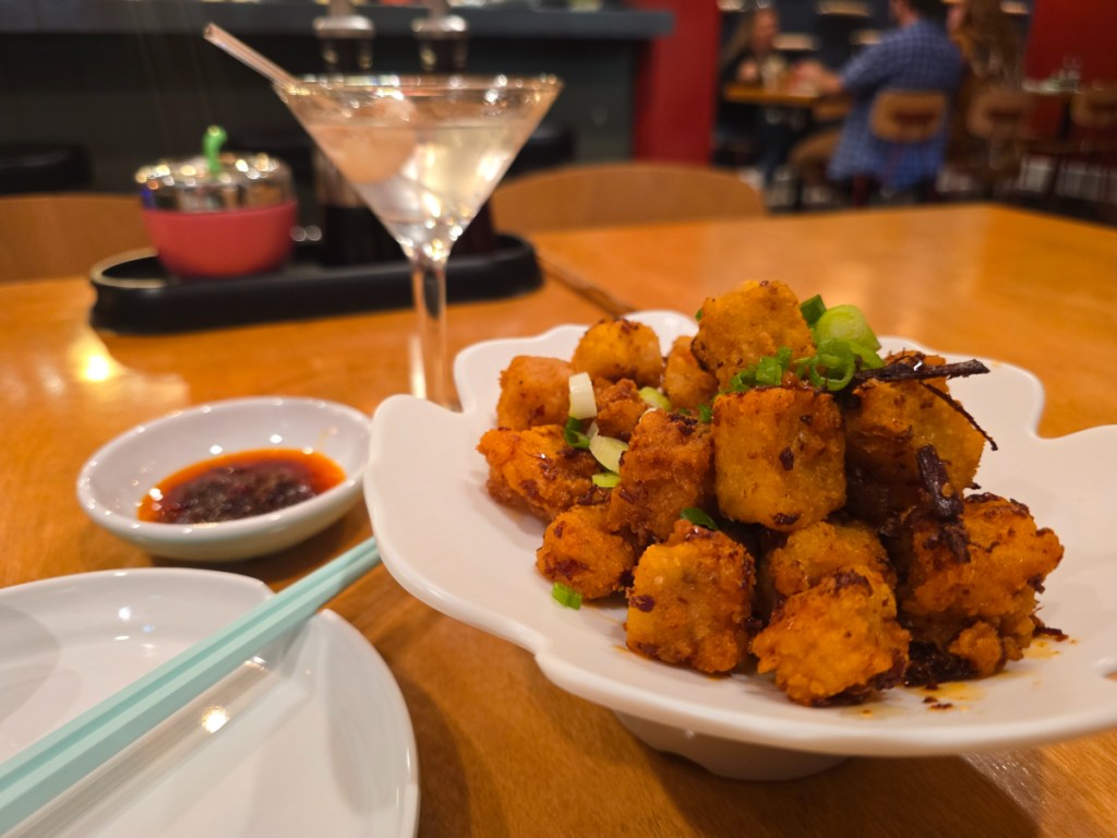 fried daikon rice cakes