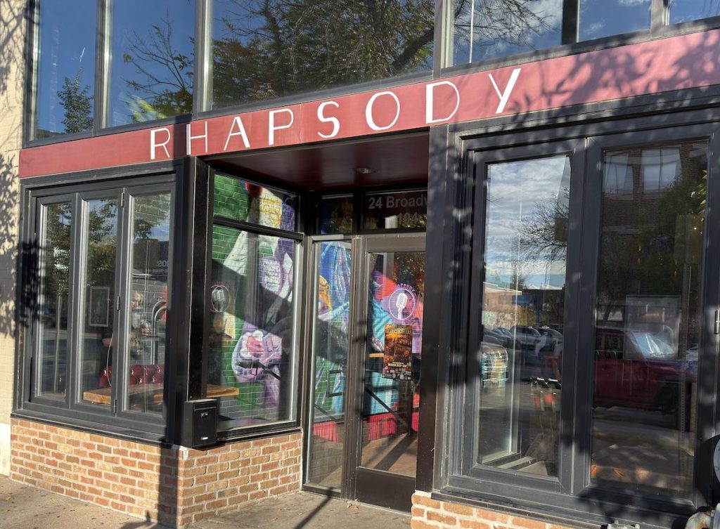 The old Rhapsody Karaoke location.