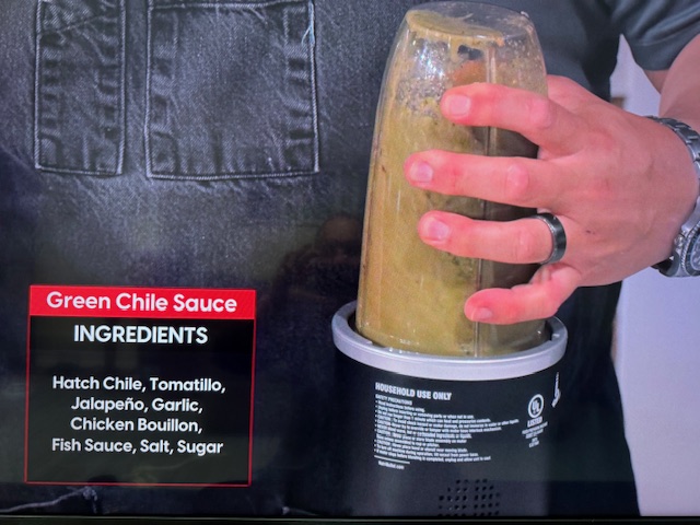 a recipe for green chile sauce