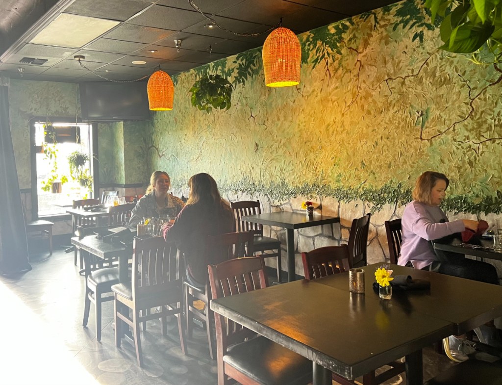 interior of a restaurant