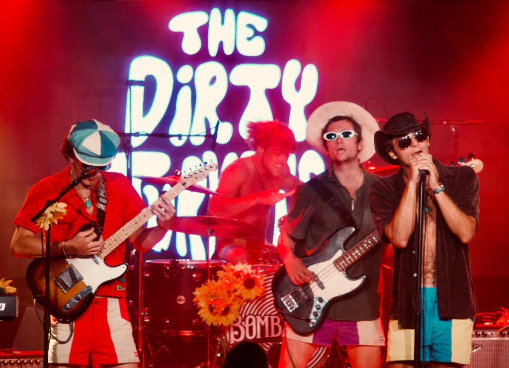 band called the dirty turkeys performing