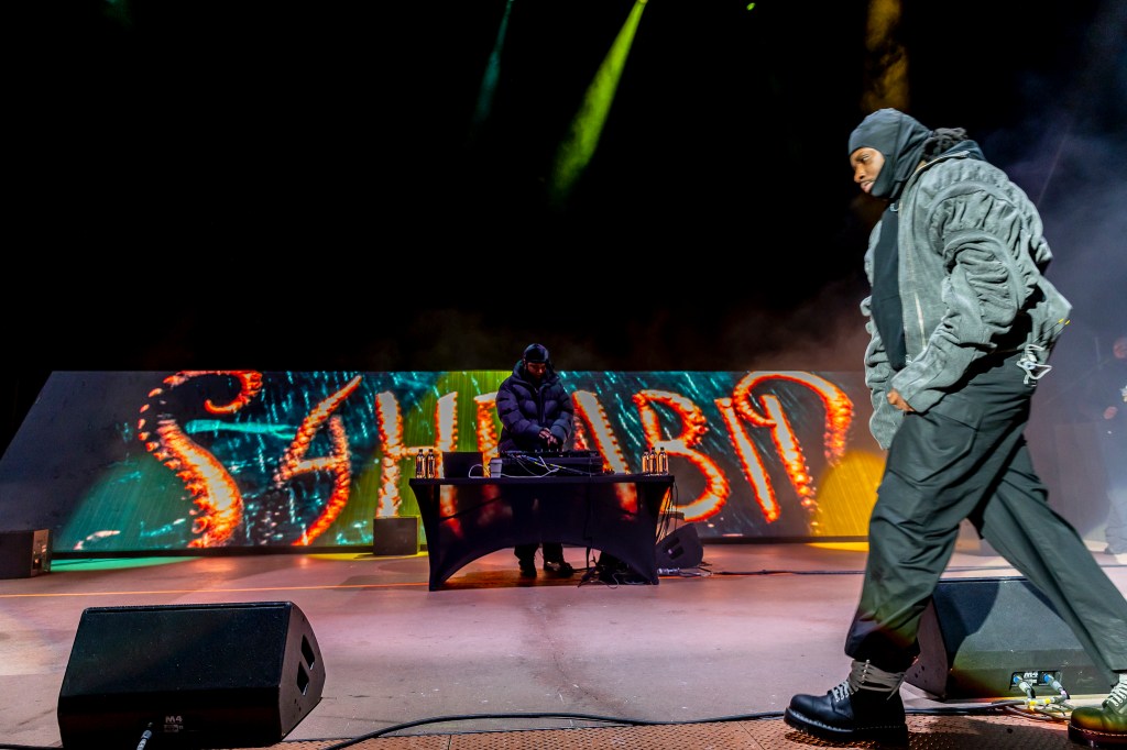 Sahbabii opened for Key Glock at Red Rocks on Sunday, November 9, 2025.