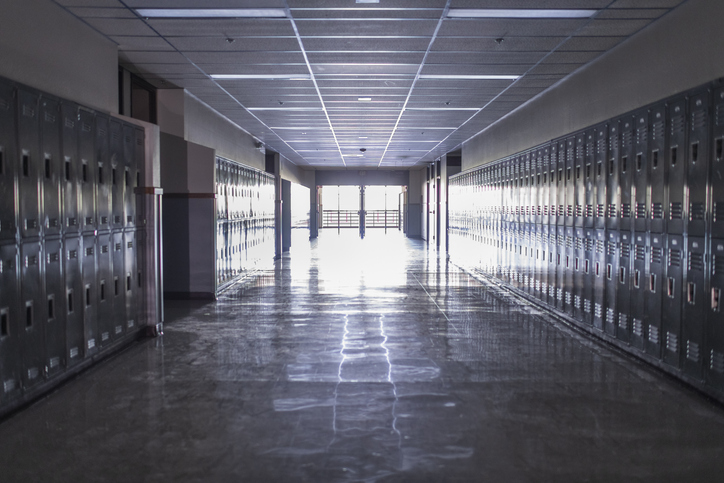 school hallway