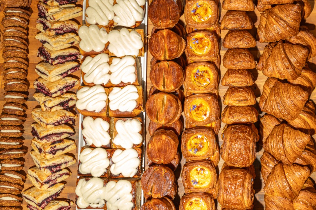various pastries
