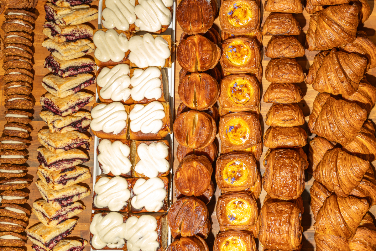 various pastries