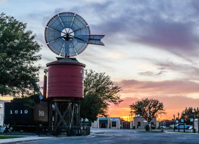 windmill in Lamar, Colorado