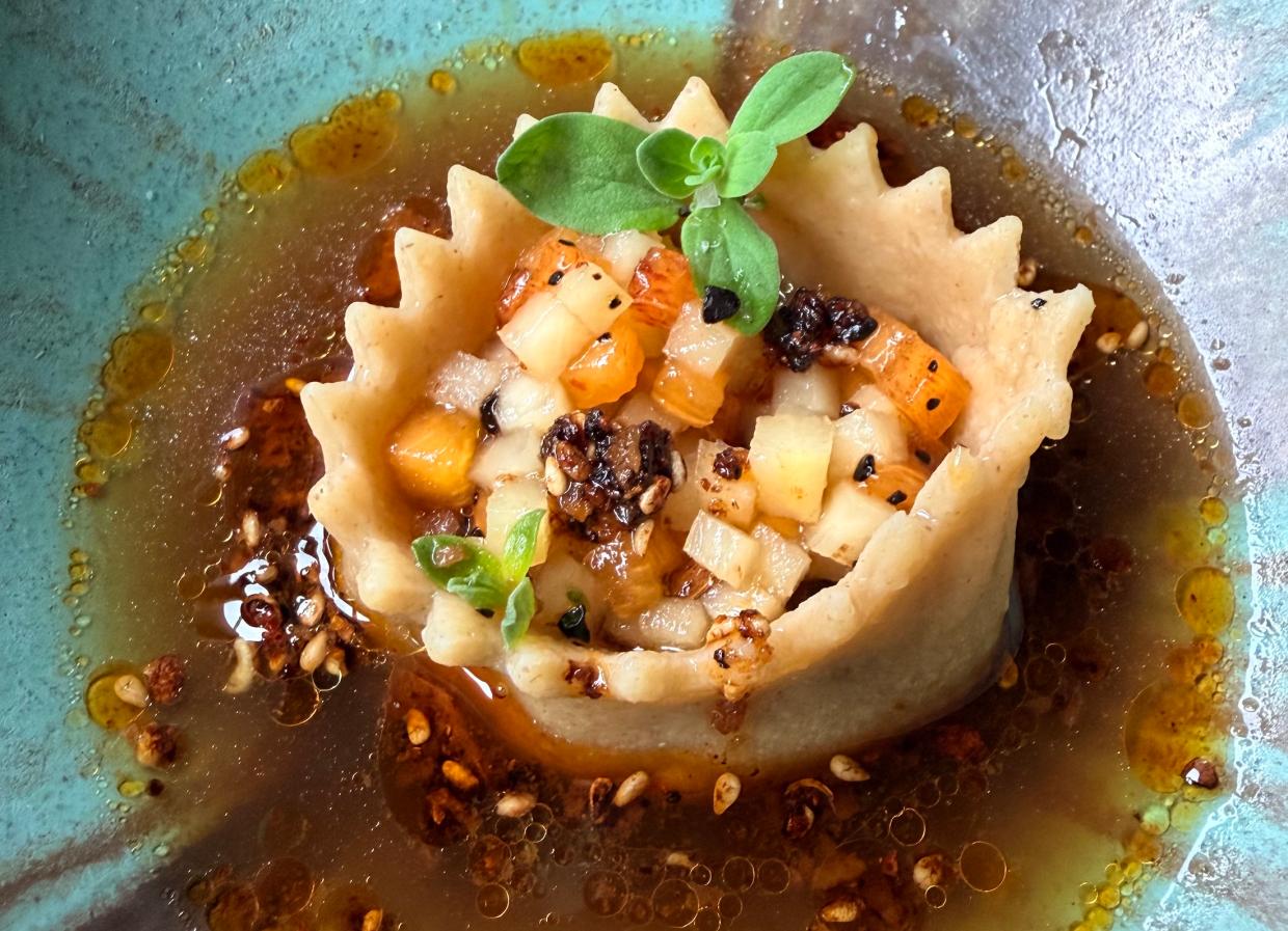 pasta in broth