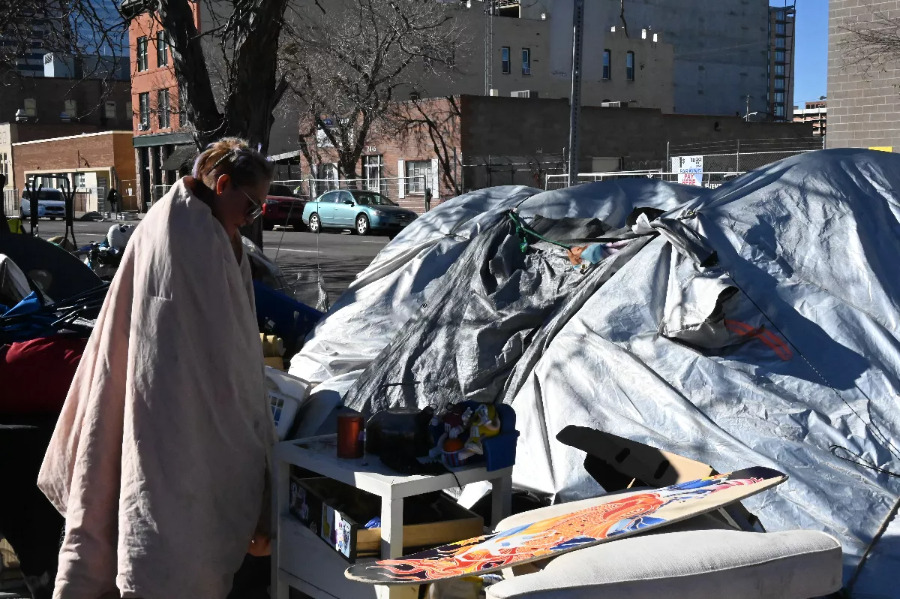 Denver homeless encampments