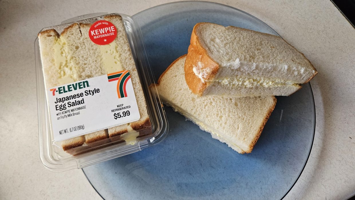 7-Eleven's egg salad sandwich