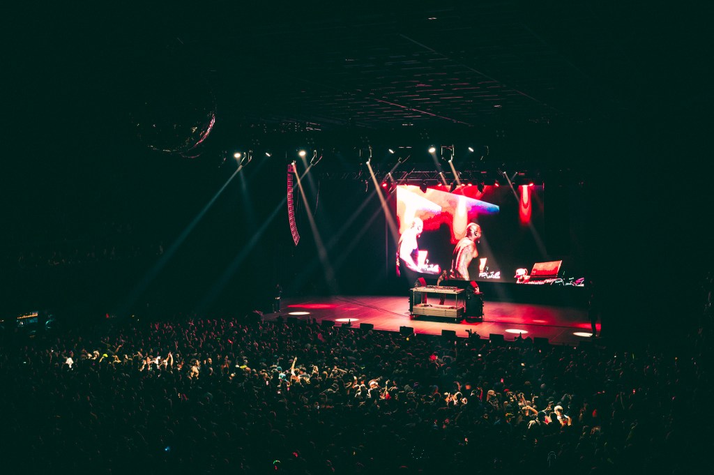 DJ Diesel performing at Mission Ballroom