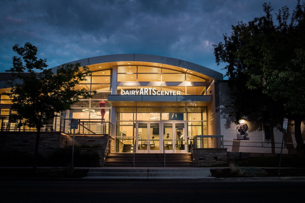 Exterior of the Dairy Arts Center
