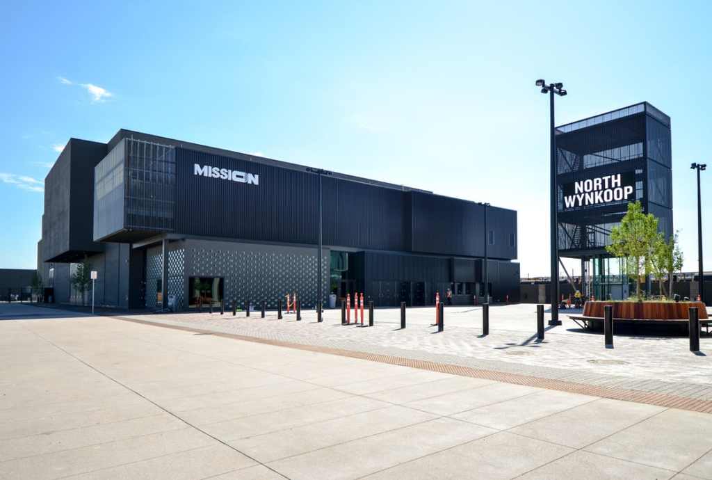 The exterior of Mission Ballroom