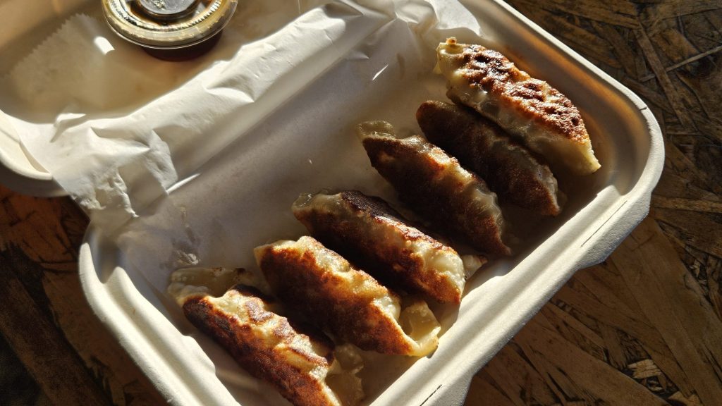 Handmade Gyoza and housemade sauce