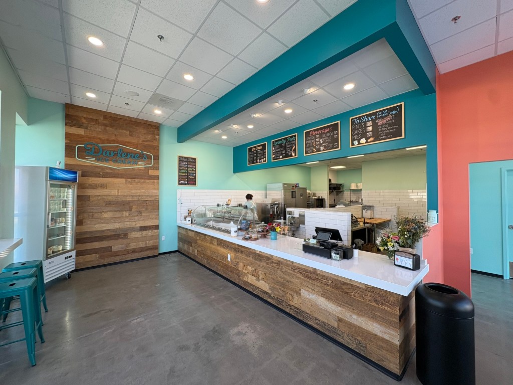 Inside Darlene's Ice Cream