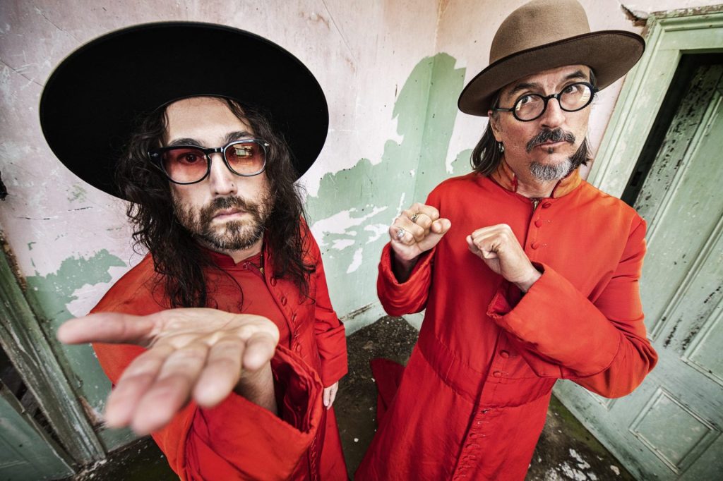 Sean Ono Lennon and Les Claypool.
