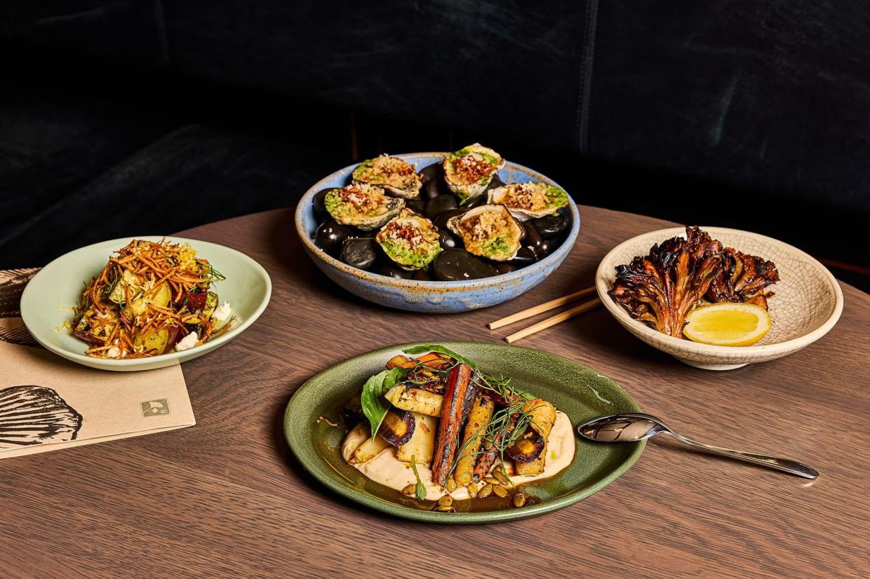 various dishes