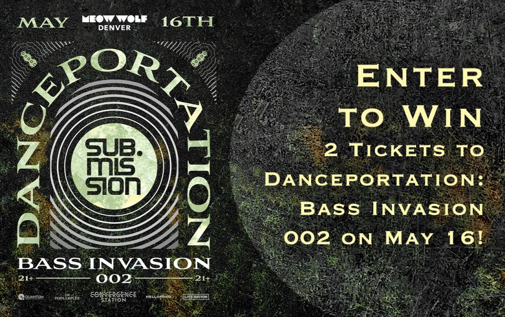 Enter to Win 2 Tickets to Danceportation: Bass Invasion 002 on May 16!