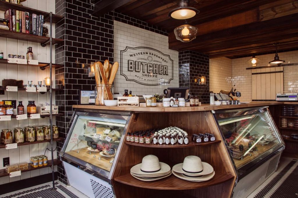 Interior at Western Daughters Butcher shop
