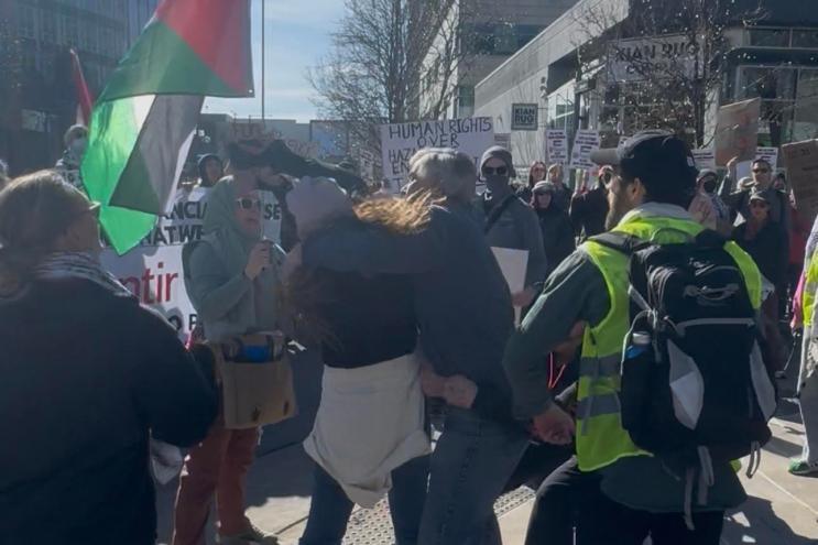 palantir protest