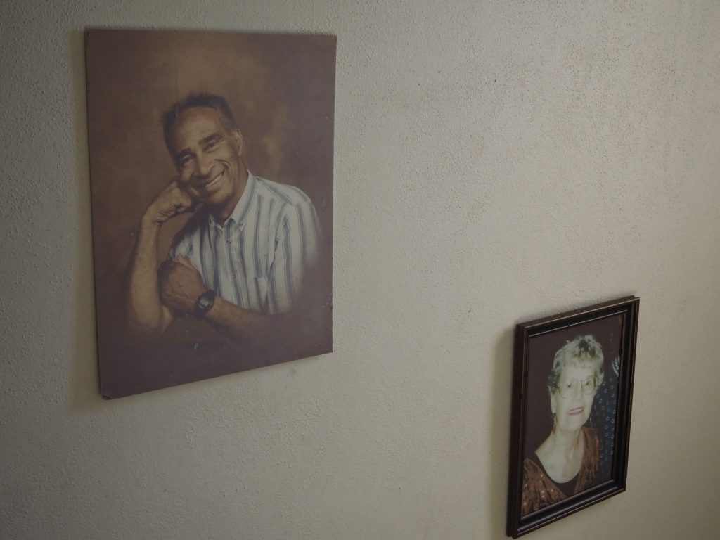 A portrait of a man and woman