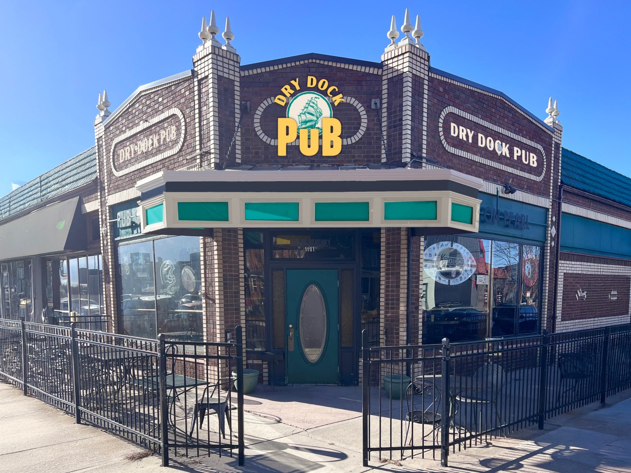 exterior of brick building