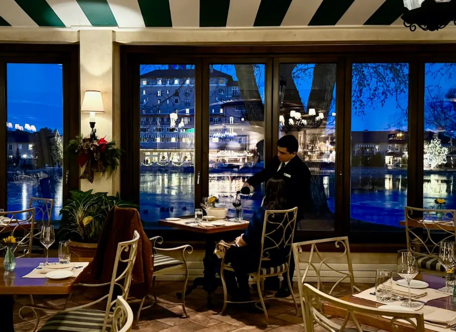 high-end dining room