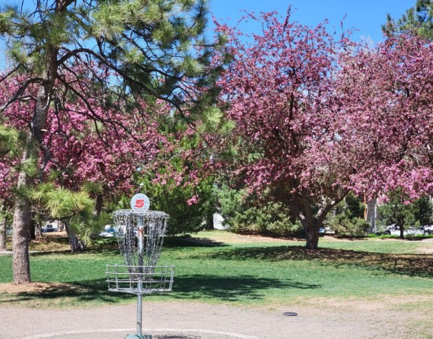 Johnny Roberts Disc Golf Course in Arvada.