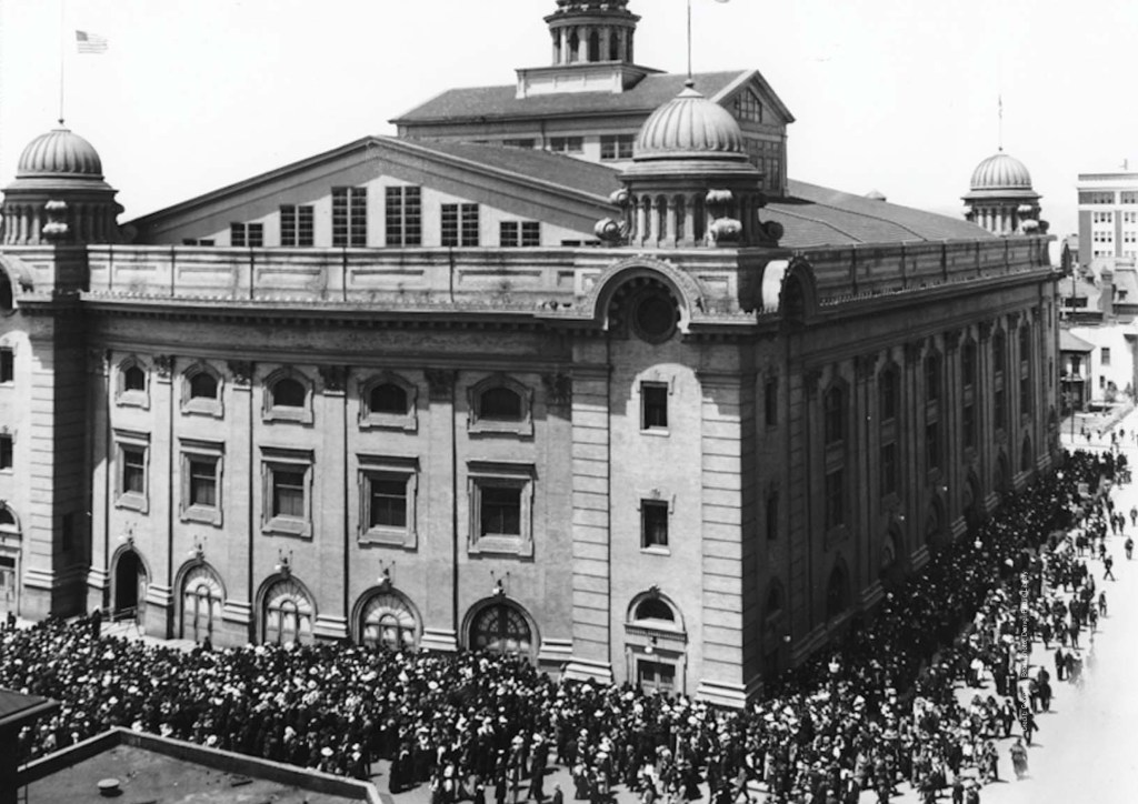 Archival image of the Ellie Caulkins Opera House