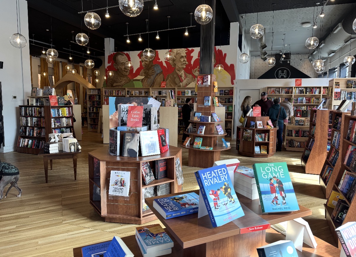 inside of a bookstore