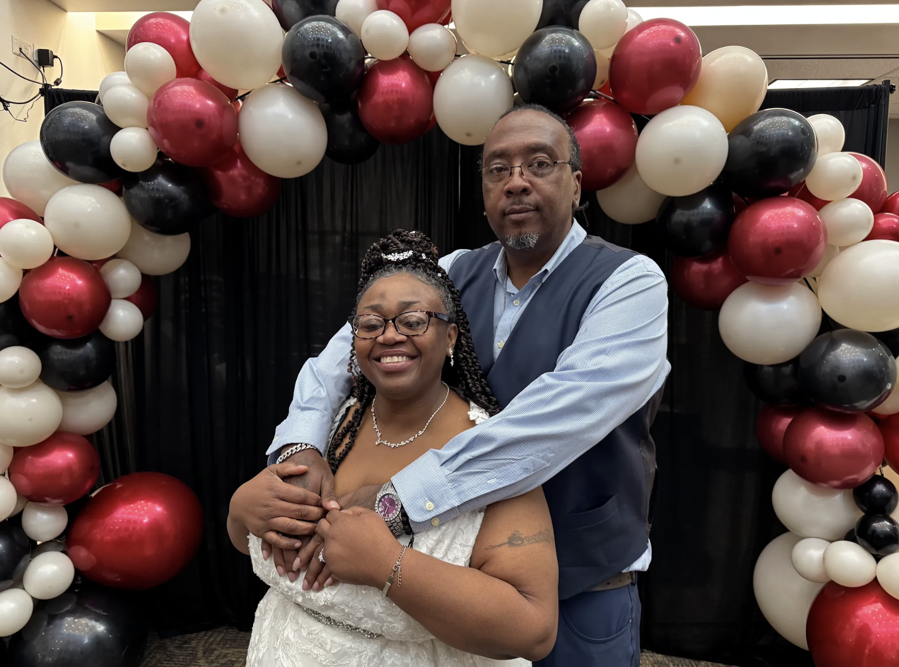 a couple getting married