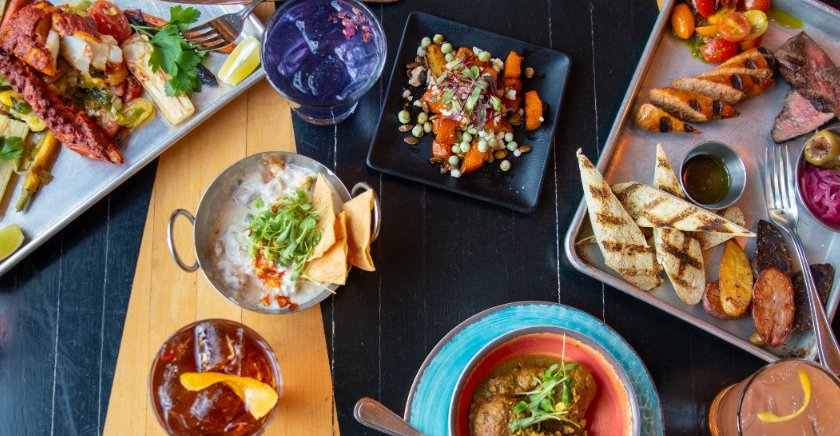 various Latin dishes