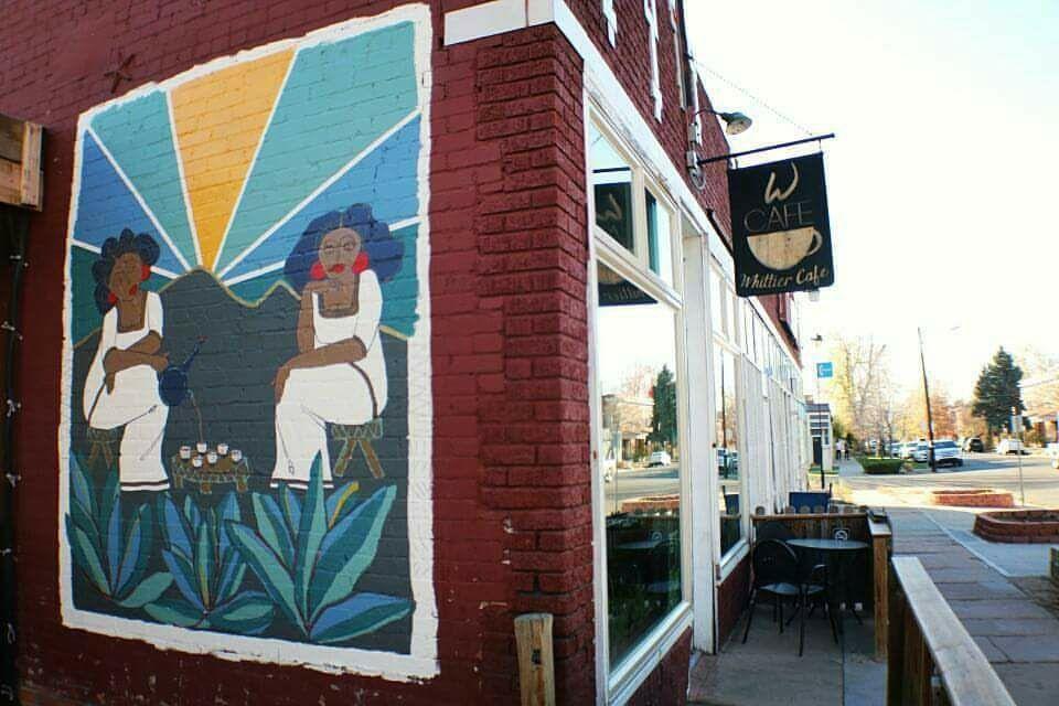 outside of Whittier Cafe