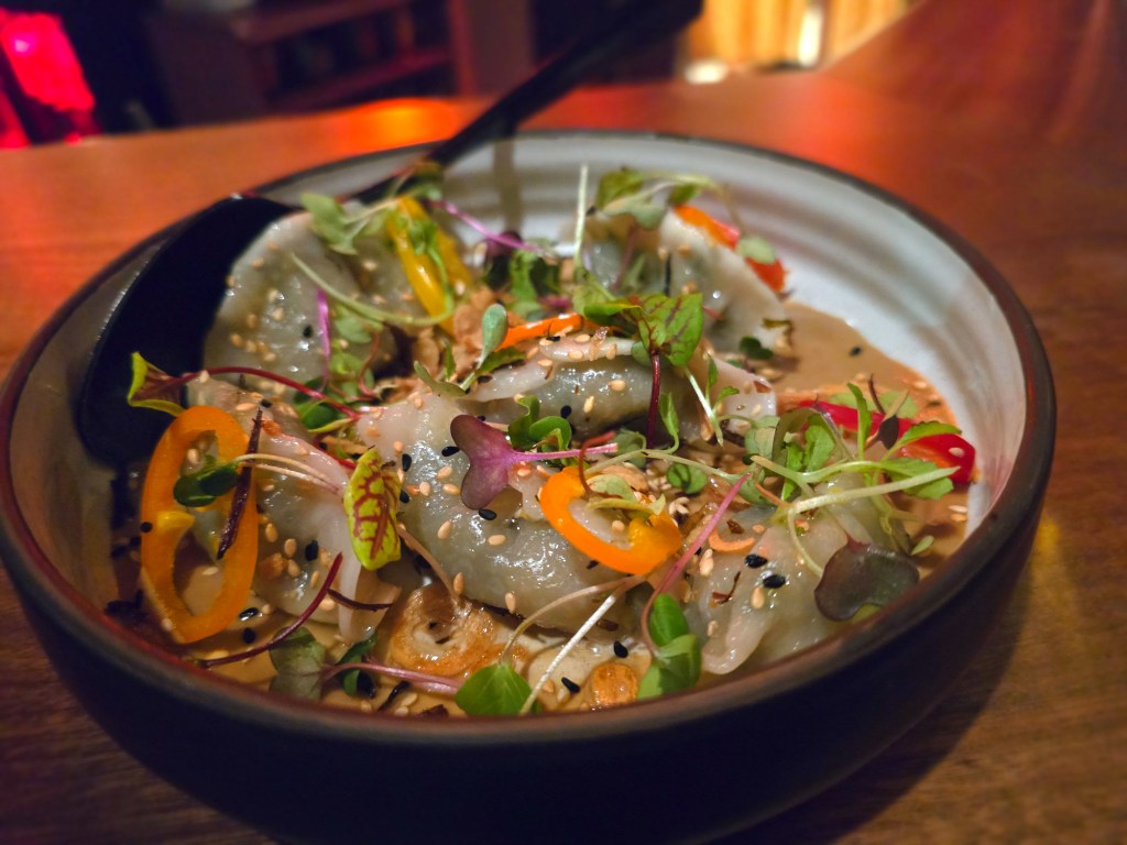 veggie dumplings
