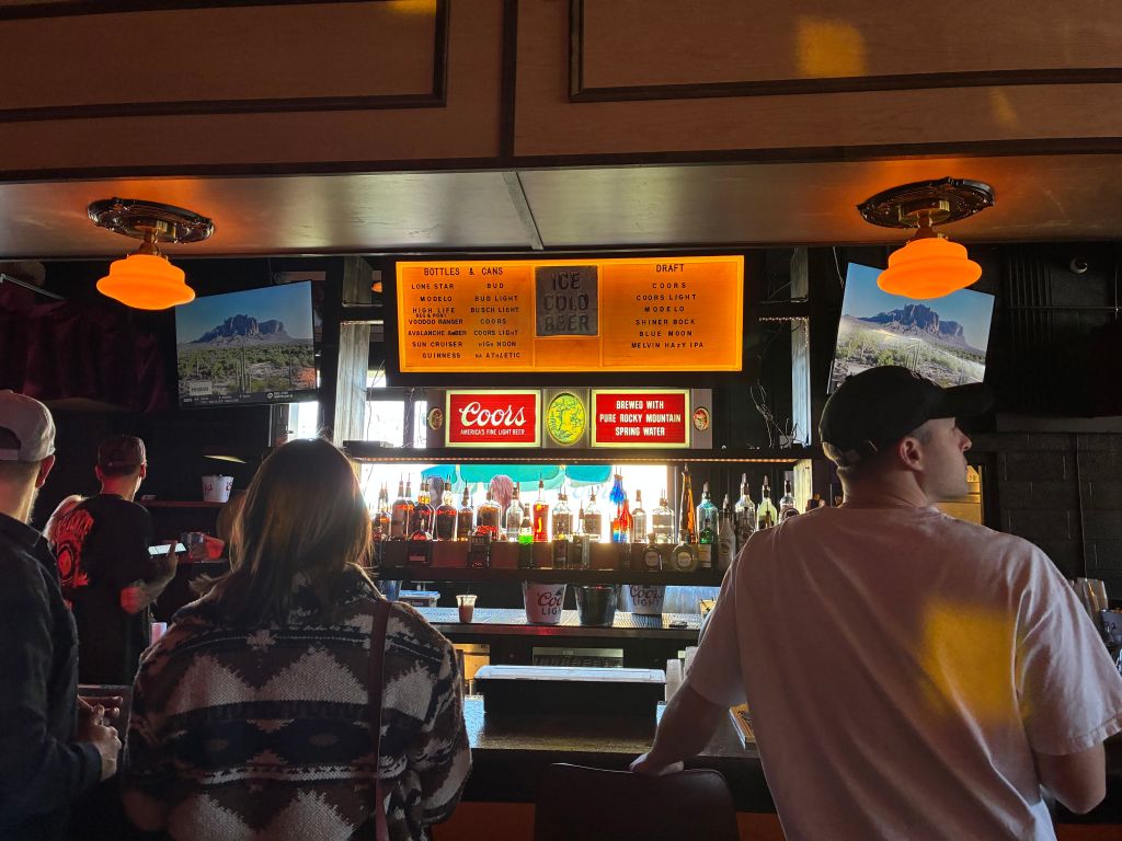 A busy bar