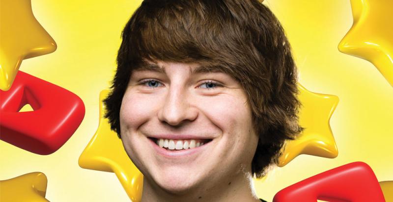 young man smiling