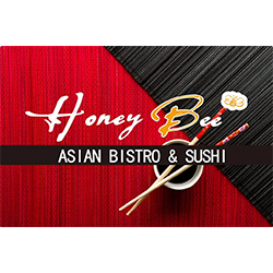 HoneyBee Asian Bistro and Sushi logo