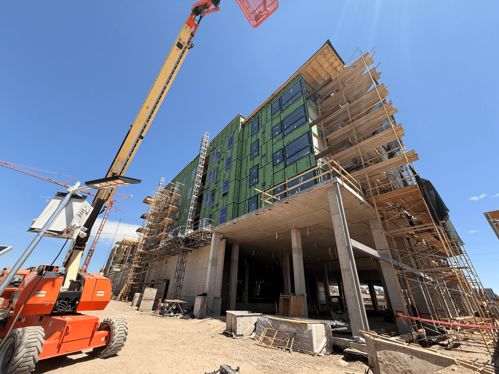 Brewery construction photo