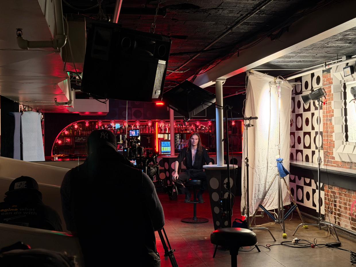 reality crew filming
