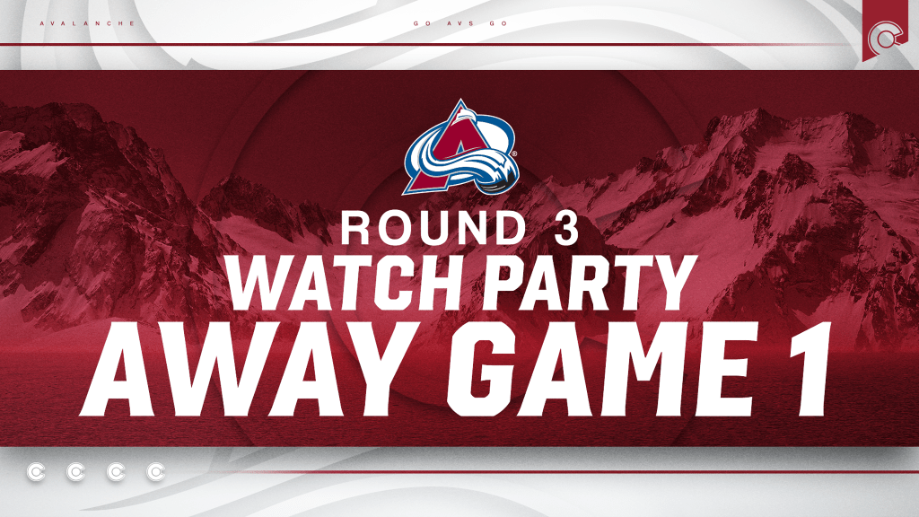 Third Round – Watch Party: Avalanche v Knights Rd 3 Away Game 1