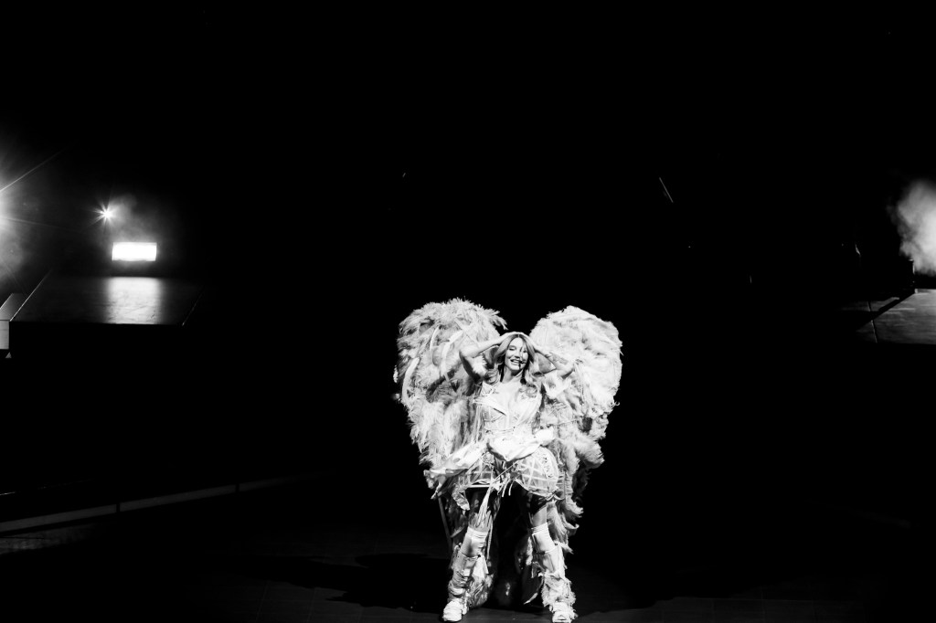 Kesha performs on stage at Red Rocks for her The Freedom Tour on June 1.