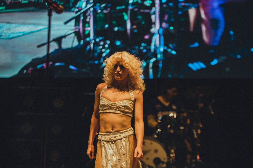 Amyl and the Sniffers performing live at Red Rocks on Wednesday, June 17.