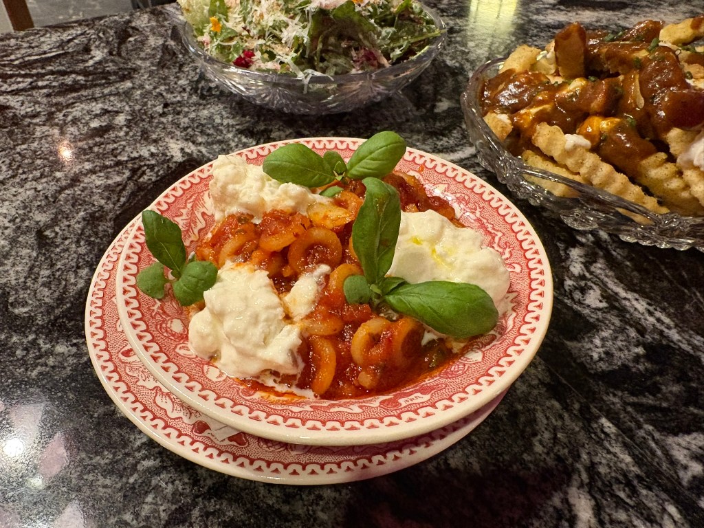Velvet Lasso Spaghett About It adult SpaghettiOs